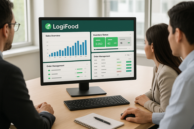 LogiFoodメイン画面